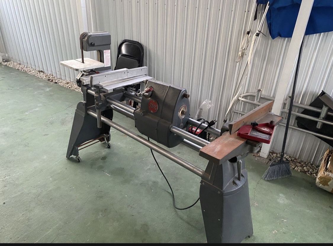 Shop smith torno con múltiple de aplicaciones todo para hacer muebles de madera. $ 1500 completo no por partes