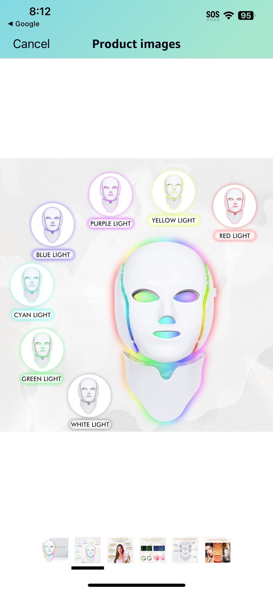 Colorful Beauty Mask Face And Neck