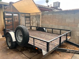 Utility trailer 77”x10’