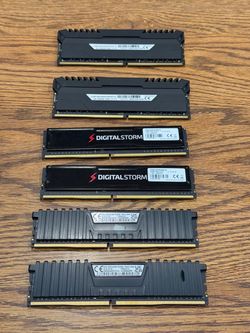 80GB DDR4 Desktop RAM – Corsair, Digital Storm & Samsung
