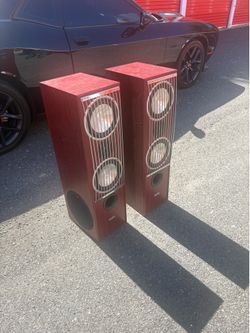 Vintage Digital Audio 2000 Denmark Image DA600SL 7.1 Tower Speakers – Pair