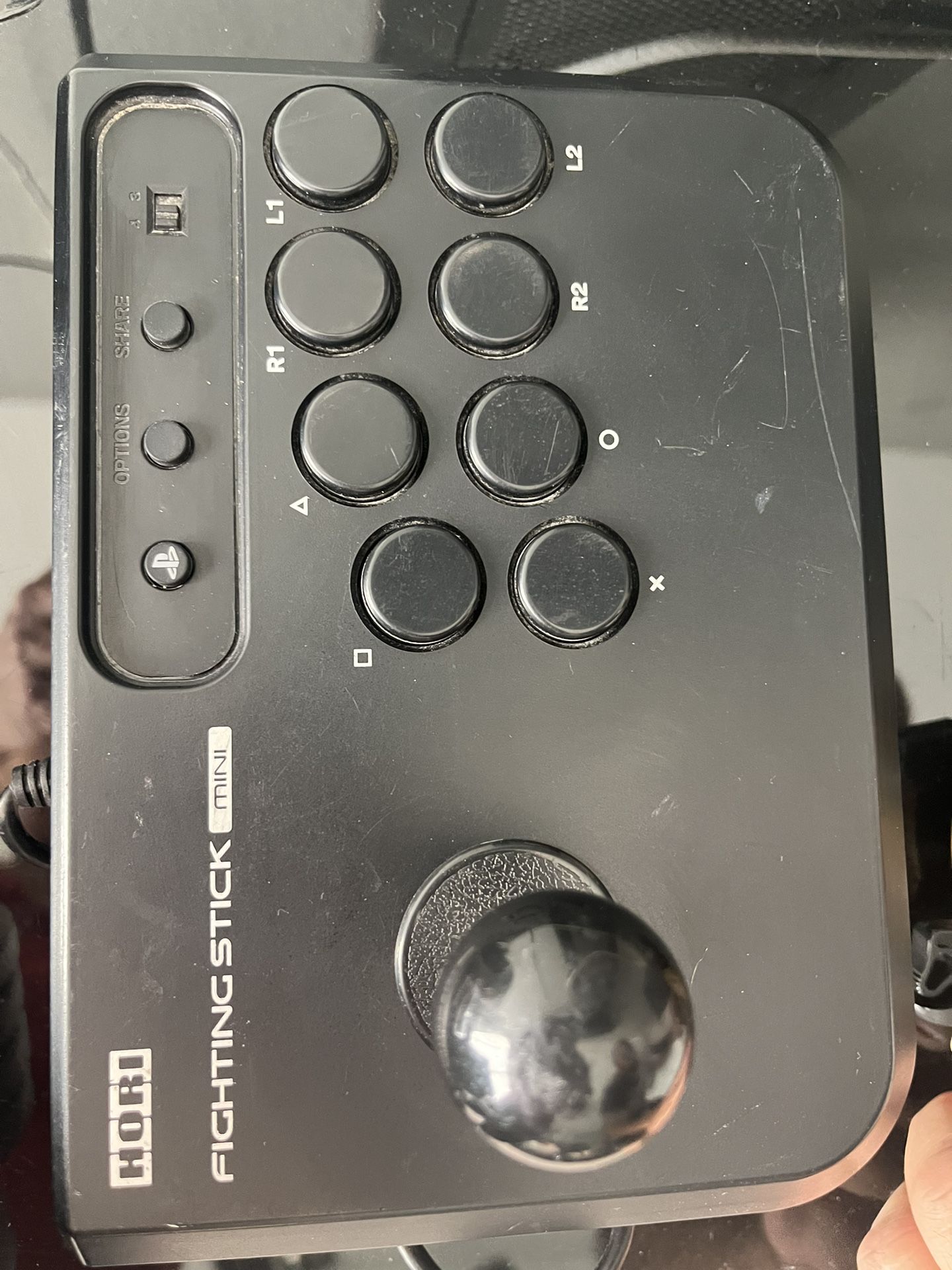 HORI Fighting Stick Mini & Shadowblade arcade stick