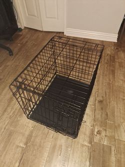 Small wired dog crate