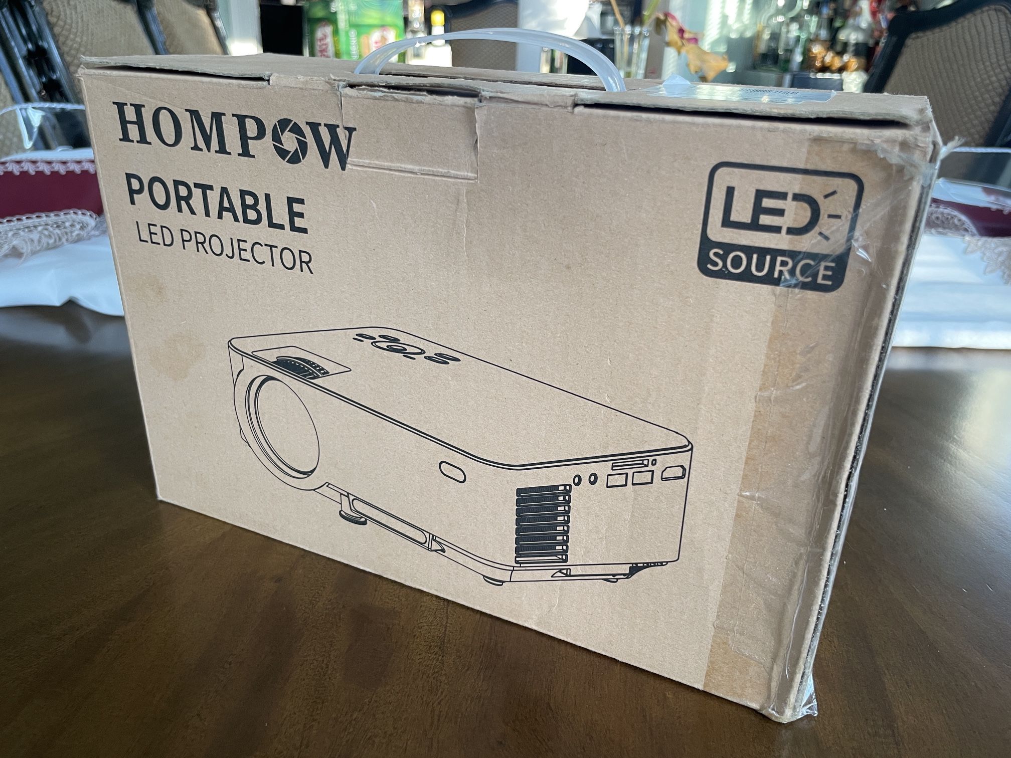 Hompow Portable LED Projector Model: T20