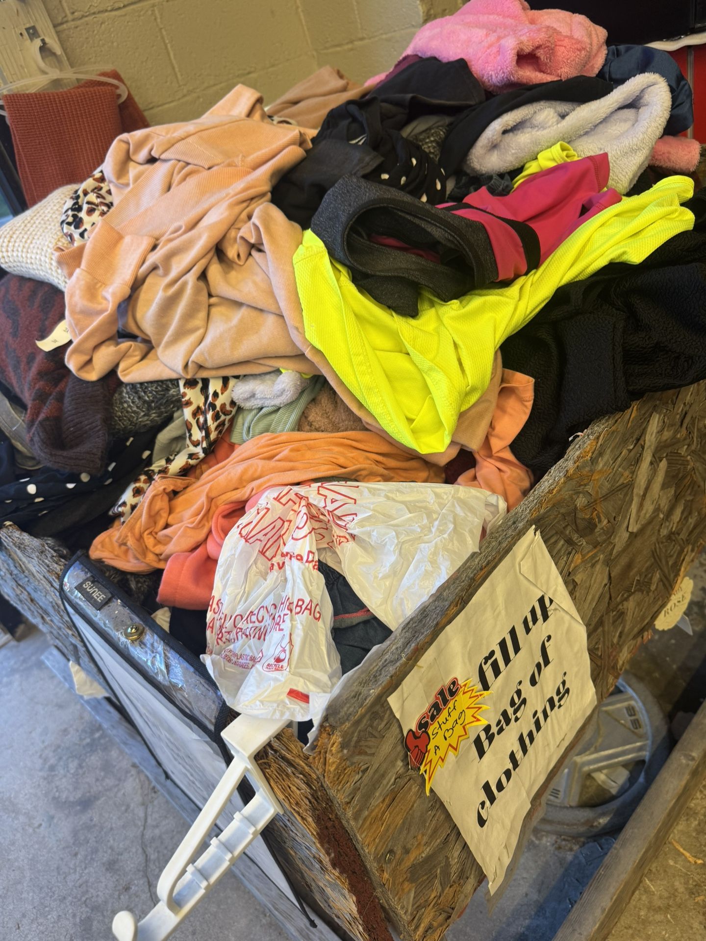 Clothing $15 Fill Up A Bag 