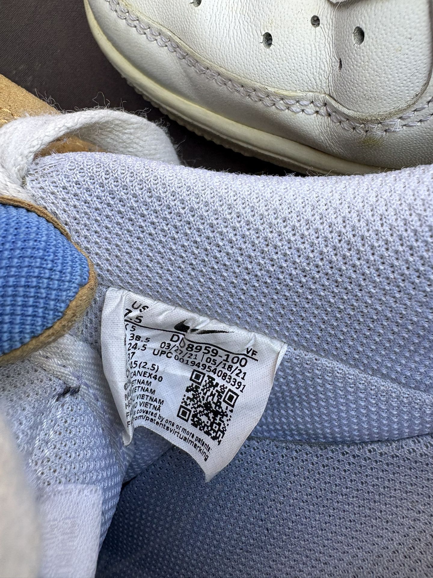 White Air Force Ones
