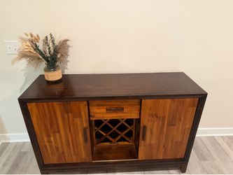 Buffet Cabinet and Wine Holder