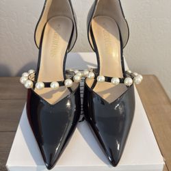 Women’s Closed Toe High Heels Stiletto Pointed Toe Dress Shoe Size 8