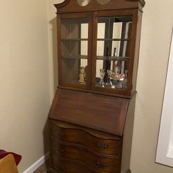 Antique secretary desk