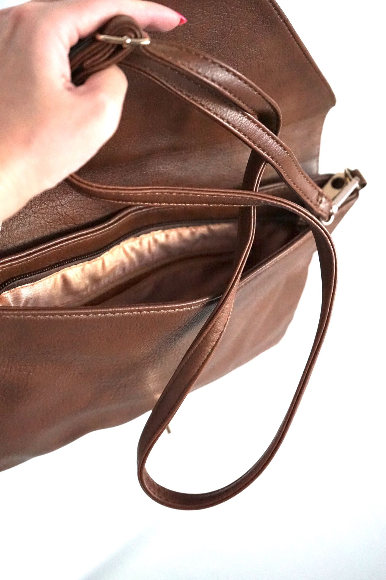 Brown handbag
