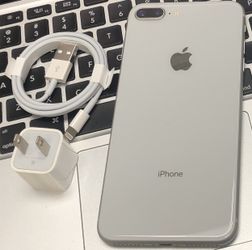 iPhone 8 Plus 64GB Factory Unlocked-Silver