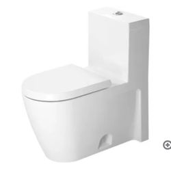 1 Piece Elongated Toilet With Top Flush 