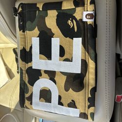 Camo Bape Neck Warmer / Black Bape Beanie