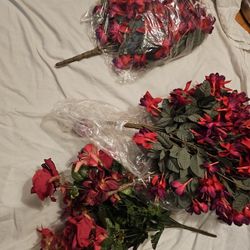 Lots Of Fake Plants And Leaves And Pots 