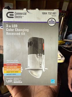 8-Pack 3” LED Color Changing Recessed Lights – Brand New