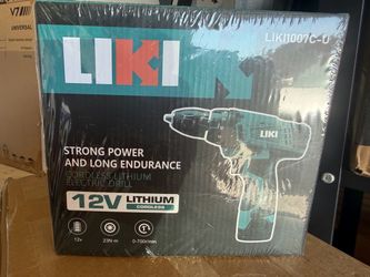 Liki 12V Cordless Lithium Electric Drill