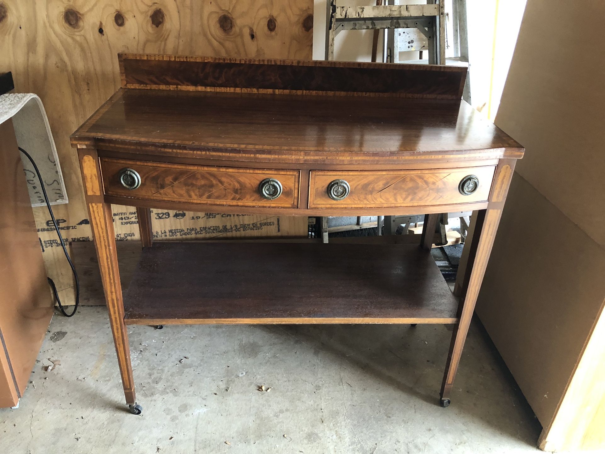 Antique Serving Table