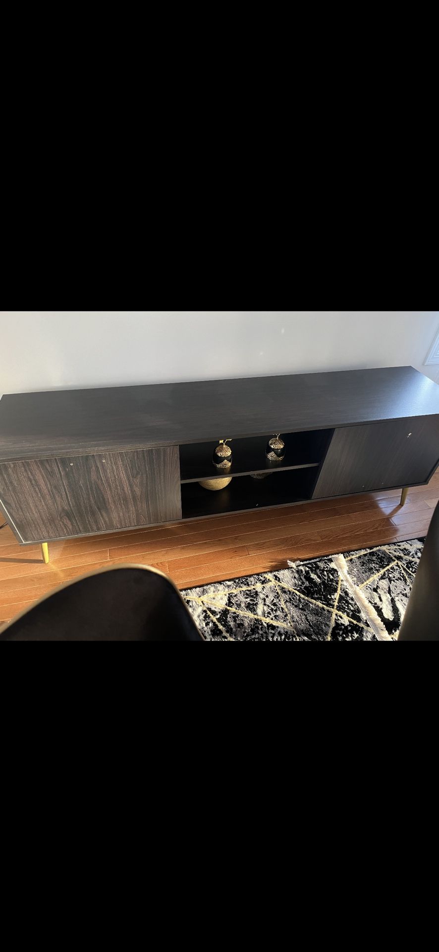 Vanity/console Table With Shelves 
