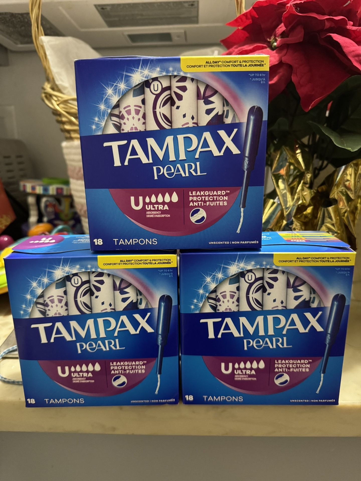 Tampax Tampons 3x$10