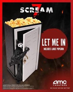 Scream 7 popcorn bucket