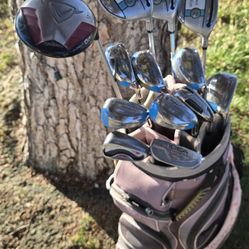 Ladies golf  clubs .