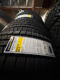 (4) New Tires P2657017 Goodyear Wrangler SR-A