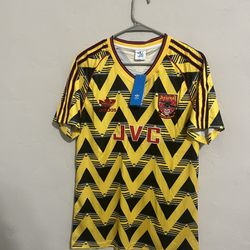 Arsenal 1992-93 Away Jersey Small (slim Fit) 