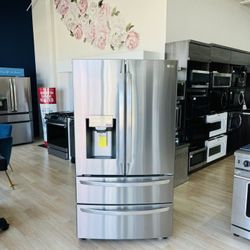28 cu ft. Smart Double Freezer Refrigerator with Craft Ice LRMXSS HRG
