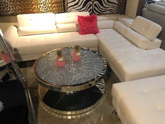 White Modern Sectional !