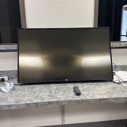LG 43” Smart TV