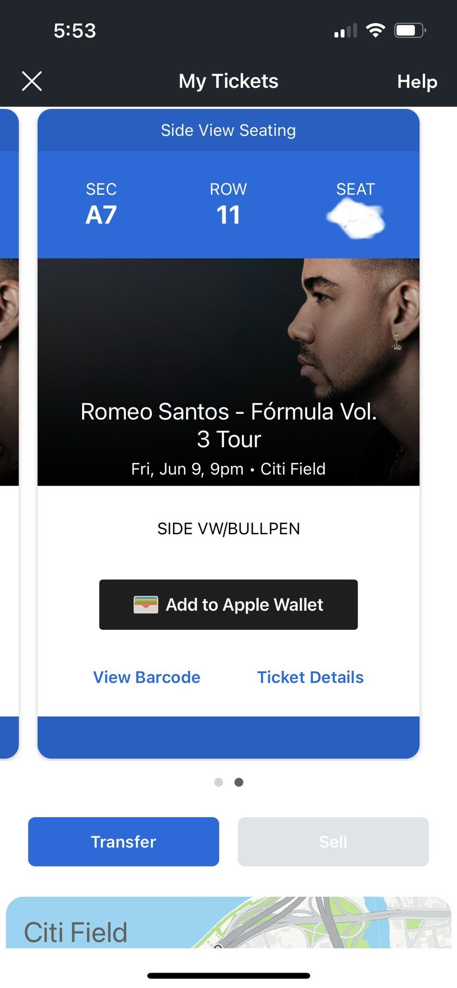 Romeo Santos Concert New York 6/9/23