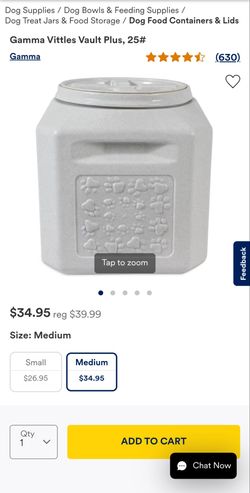 Vittles vault dog food container