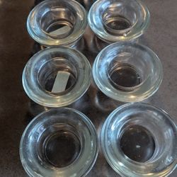 Glass Candle Holders