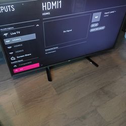 LG 50" Smart TV