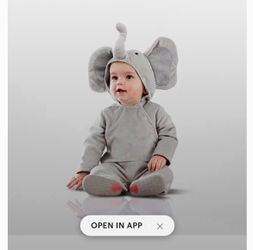 Pottery barn elephant costume