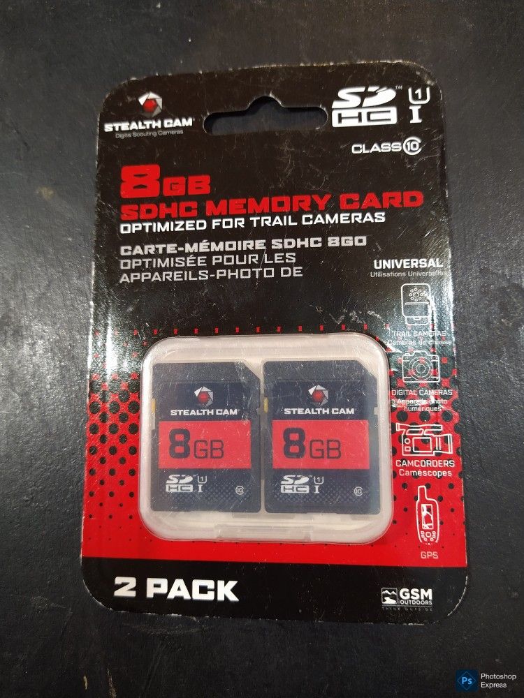 8GB SDHC MEMORY CARDS