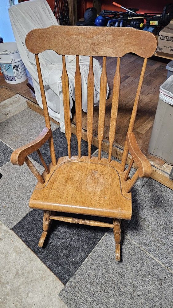 Wooden Rocking Chair