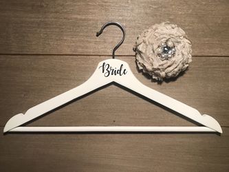 Wedding dress hanger
