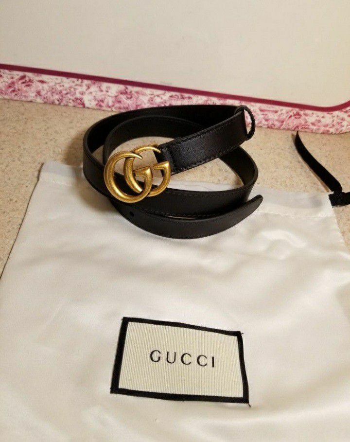 Gucci Skinny Belt 