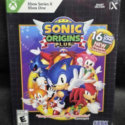 SEALED Sonic Origins Plus Xbox Series X / Xbox One 16 Classic Games