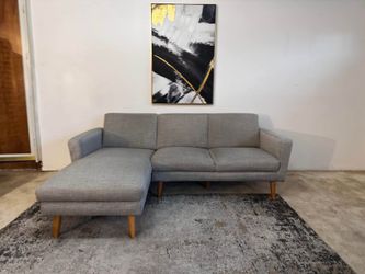 Gray 3-Seater Sectional Sofa