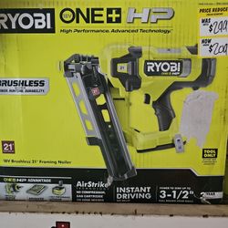 Ryobi 21 Framing Nailer 