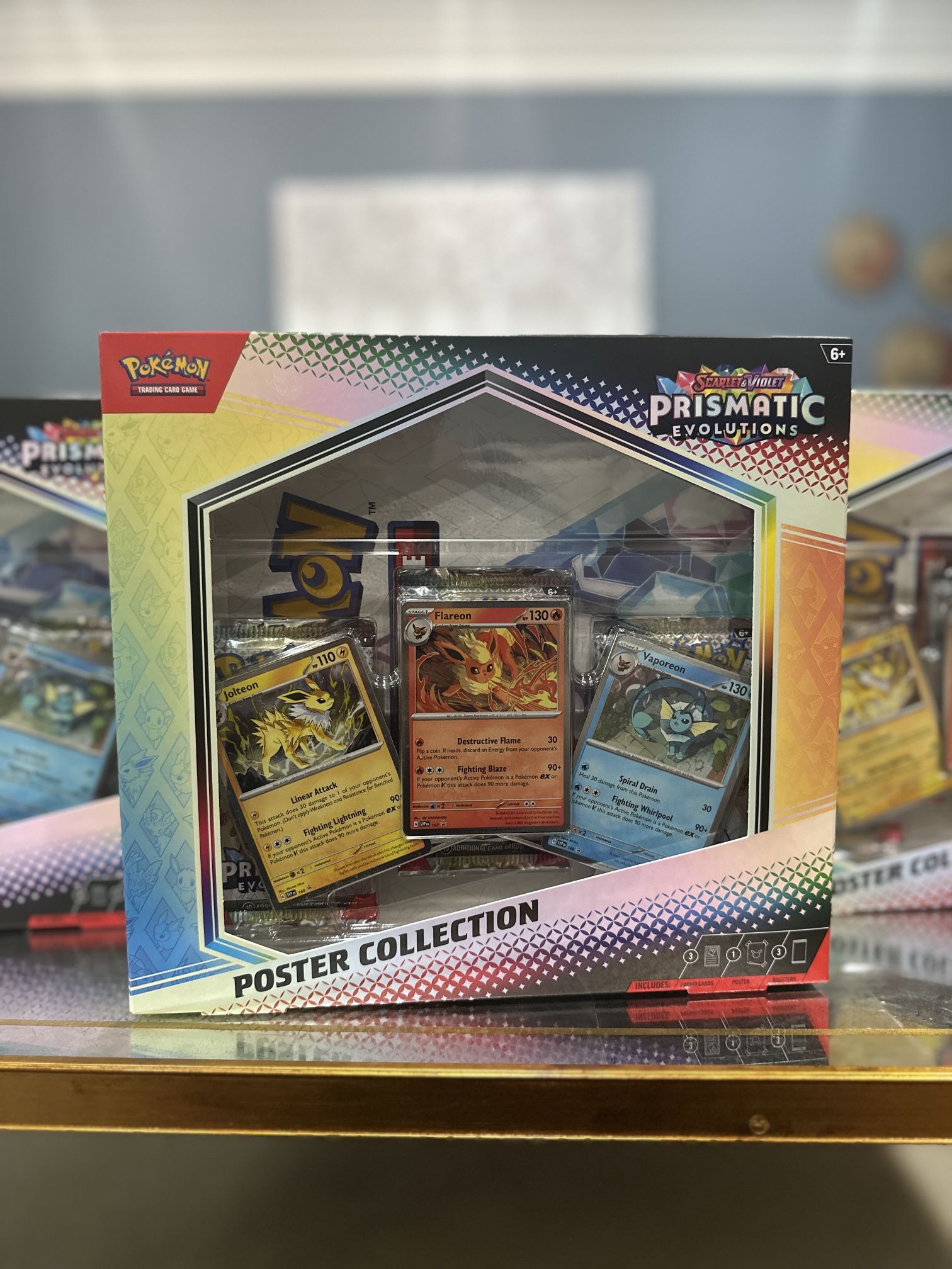 Pokemon Prismatic Evolutions Poster Collection