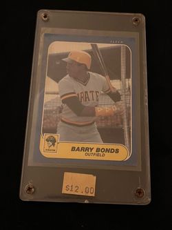 Barry Bonds Card 1986