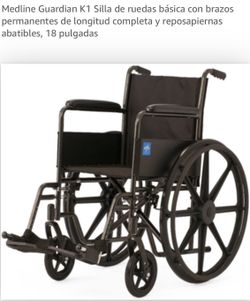 Medline Guardian K1 Wheelchair