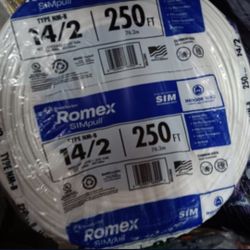 New 14/2 Romex 