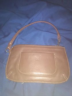 American Eagle Leather hand clutch