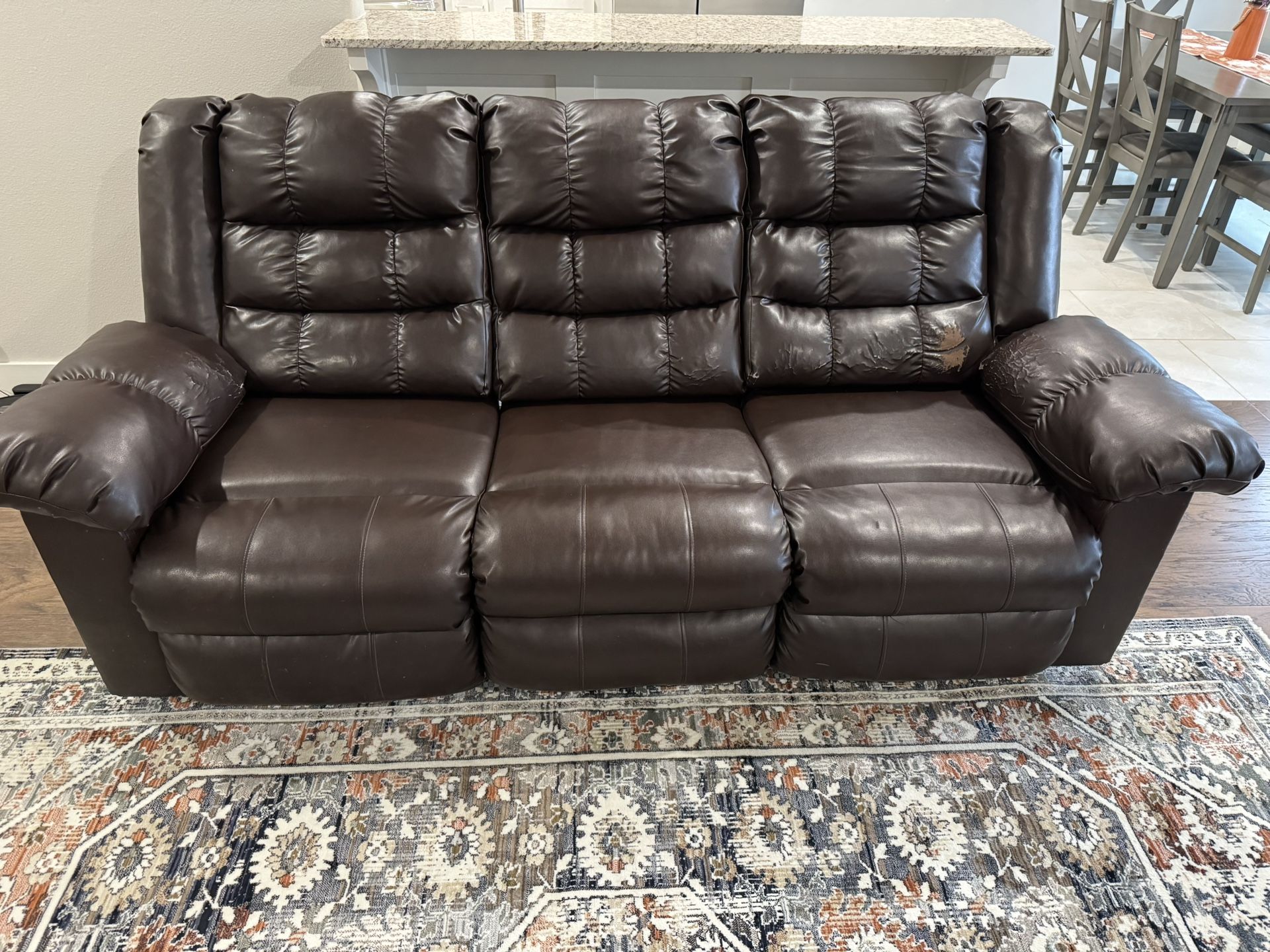 Brown Reclining Couches