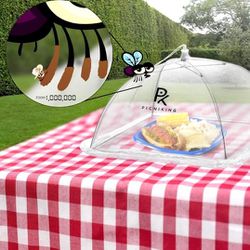 6 Picnic Food Covers for Outside | Food Tents/Food Covers for Outdoors Mesh Screen | Outdoor Food Covers to Keep Bugs Away | Mesh Food Covers for Outd