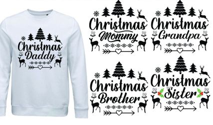 Custom Family Matching Christmas Shirts